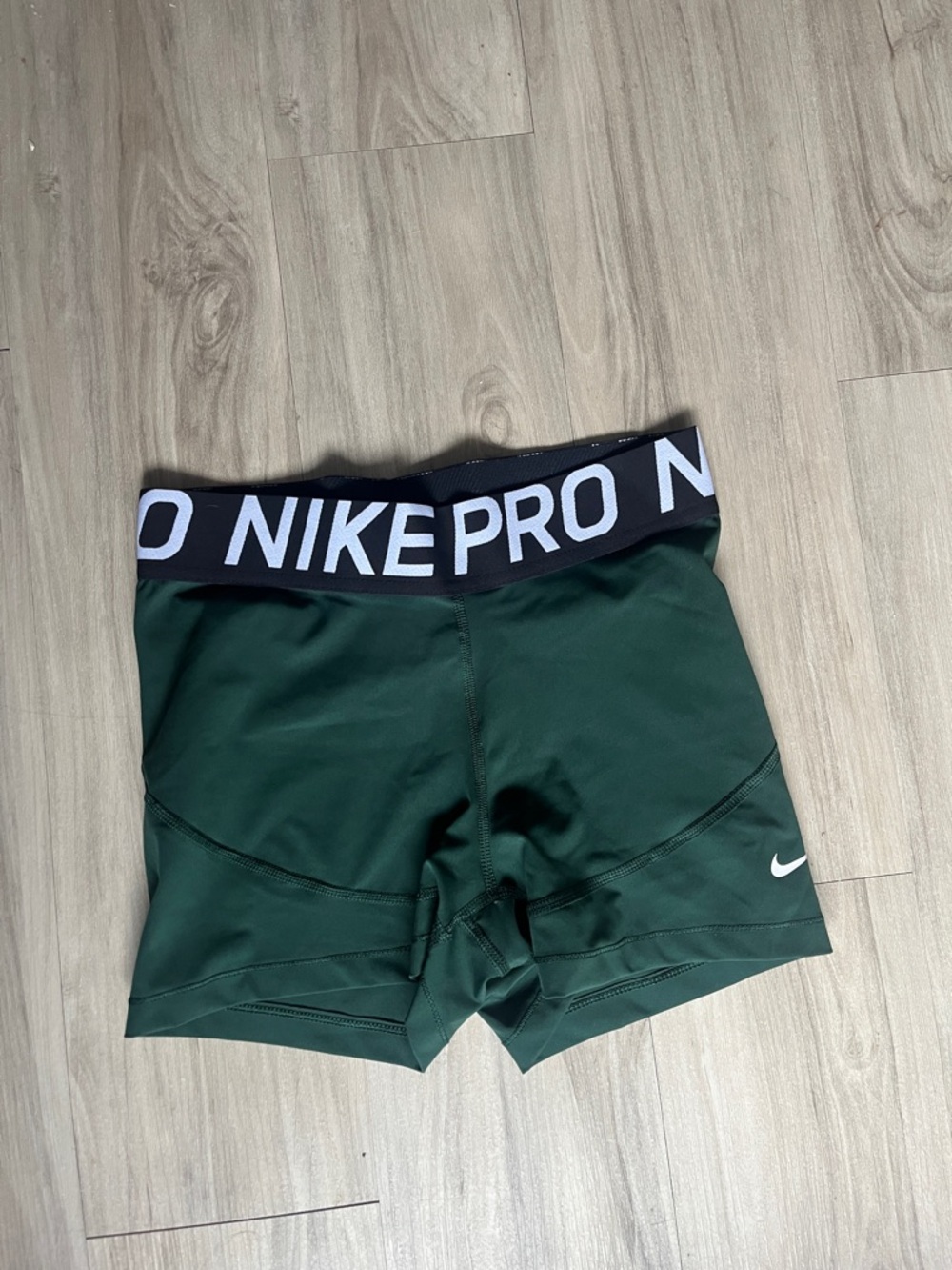 Nike Pro Forest Green Performance Shorts
